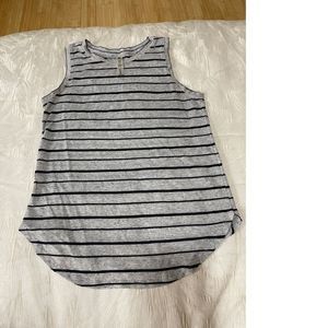 90 Degrees Striped Athletic Workout Top